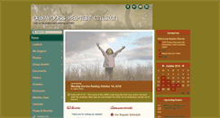 Desktop Screenshot of oakwoodsbaptistchurch.org